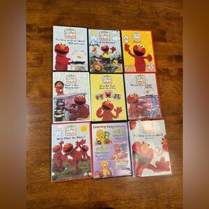 Lot of 13 Elmo DVDs